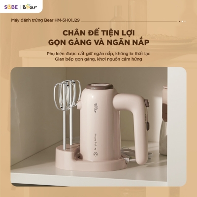 [SALE 20/10] Máy đánh trứng Bear HM-5H01J29